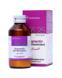Augmentin 156.25mg/5ml Suspension 90ml