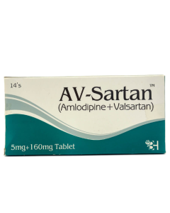 Av Sartan 5mg/160mg Tablets (14s)