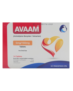 Avaam 5mg/160mg Tablets (14s)