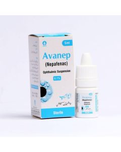 Avanep 0.1% Ophthalmic Suspension 5ml