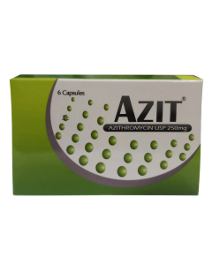 Azit 250mg Capsules (6s)