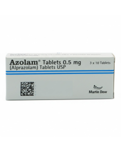 Azolam 0.5mg Tablets (30s)