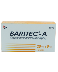 Baritec 20mg/5mg Tablets (20s)