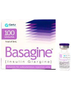 Basagine 100Units/Ml Injection 3ml (1s)