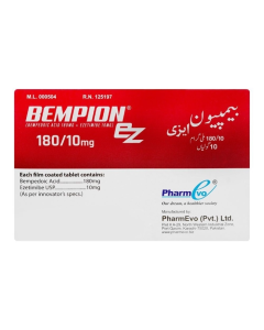 Bempion Ez 180mg/10mg Tablets (10s)