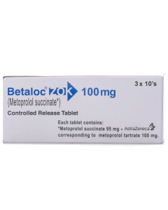Betaloczok 100mg Tablets (30s)