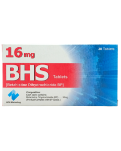 Bhs 16mg Tablets (30s)