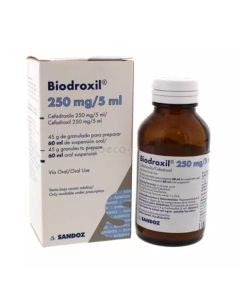 Biodroxil 250mg Syrup