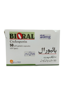 Bioral 25mg Softgel Capsules