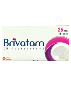 Brivatam 25mg Tablets (14s)