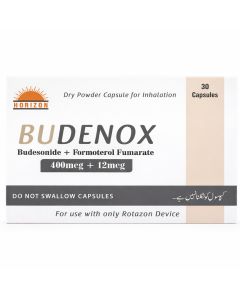 Budenox 400mcg/12mcg Capsules (30s)
