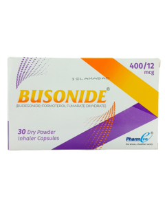 Busonide 400mcg/12mcg Capsules (30s)