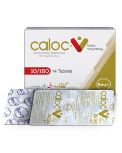 Caloc V 10mg 160mg Tablets (14s)