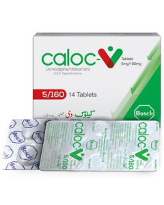 Caloc V 5Mg160Mg Tablets (14s)