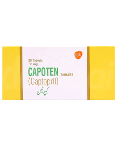 Capoten 50mg Tablets (20s)