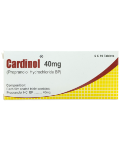 Cardinol 40mg Tablets