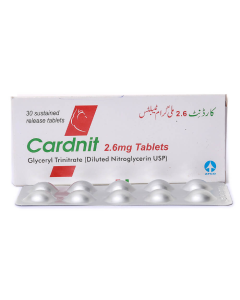 Cardnit 2.6mg Tablets (30s)