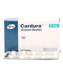 Cardura 2mg Tablets (20s)