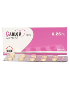 Carlov 6.25mg Tablets (30s)