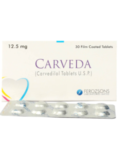 Carveda 12.5mg Tablets (30s)