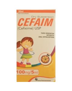 Cefaim Syrup 100mg 30ml