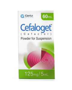 Cefaloget 125mg/5ml Suspension 60ml