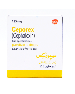 Ceporex 125mg Drops 10ml