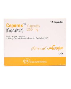 Ceporex 250mg Capsules (12s)