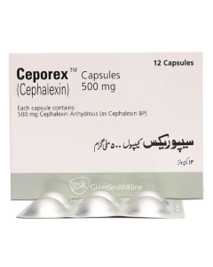 Ceporex 500mg Capsules (12s)