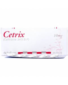 Cetrix 10mg Tablets (20s)