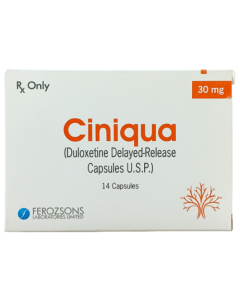 Ciniqua 30mg Capsules (14s)