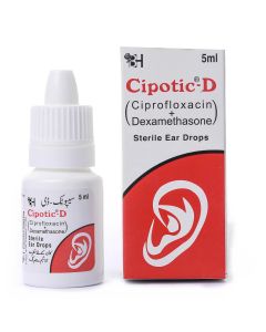 Cipotic D Ear Drops 5ml