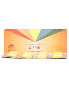 Ciprin 250mg Tablets (10s)