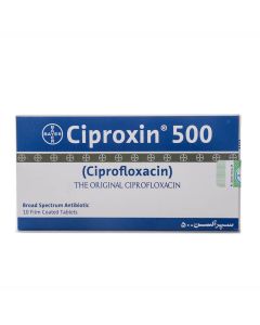 Ciproxin 500mg Tablets (10s)