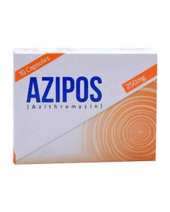 Azipos 250mg Capsules (10s)